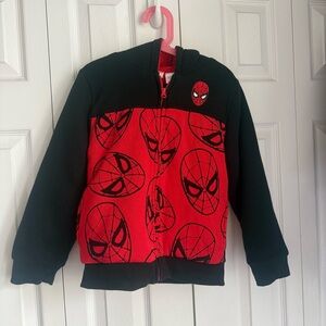 Marvel Red and Black Spider-Man  Hoodie